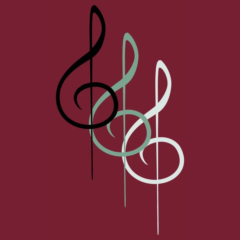 Music clef note melody music note sound