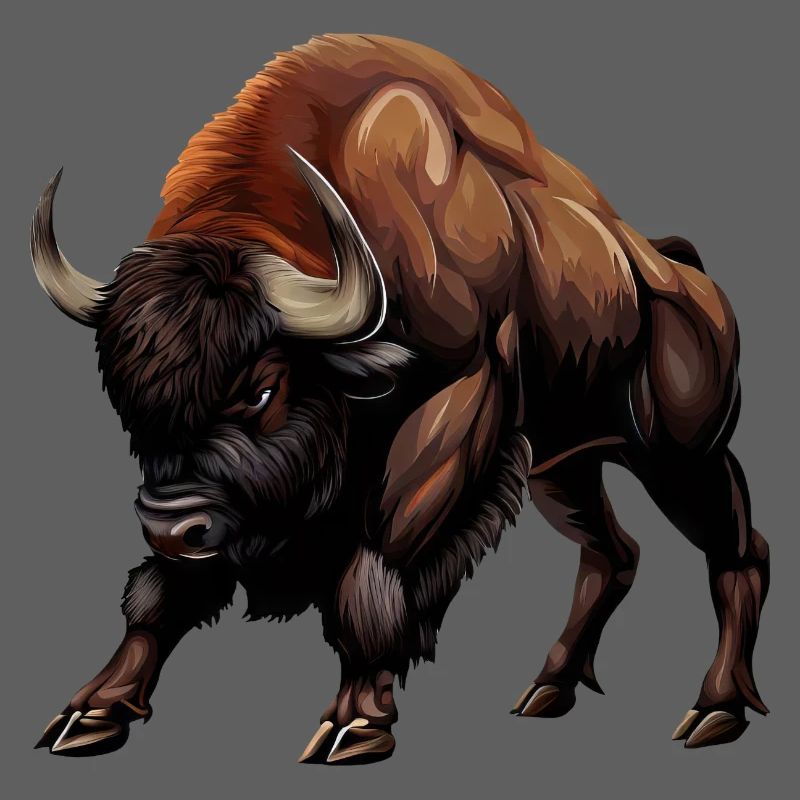 Vache, Buffle, Taureau, Bison - Conception animale