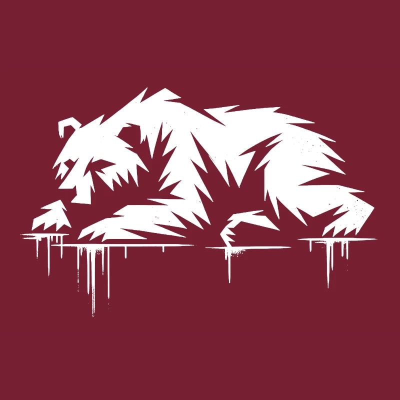 Fauler Eisbär
