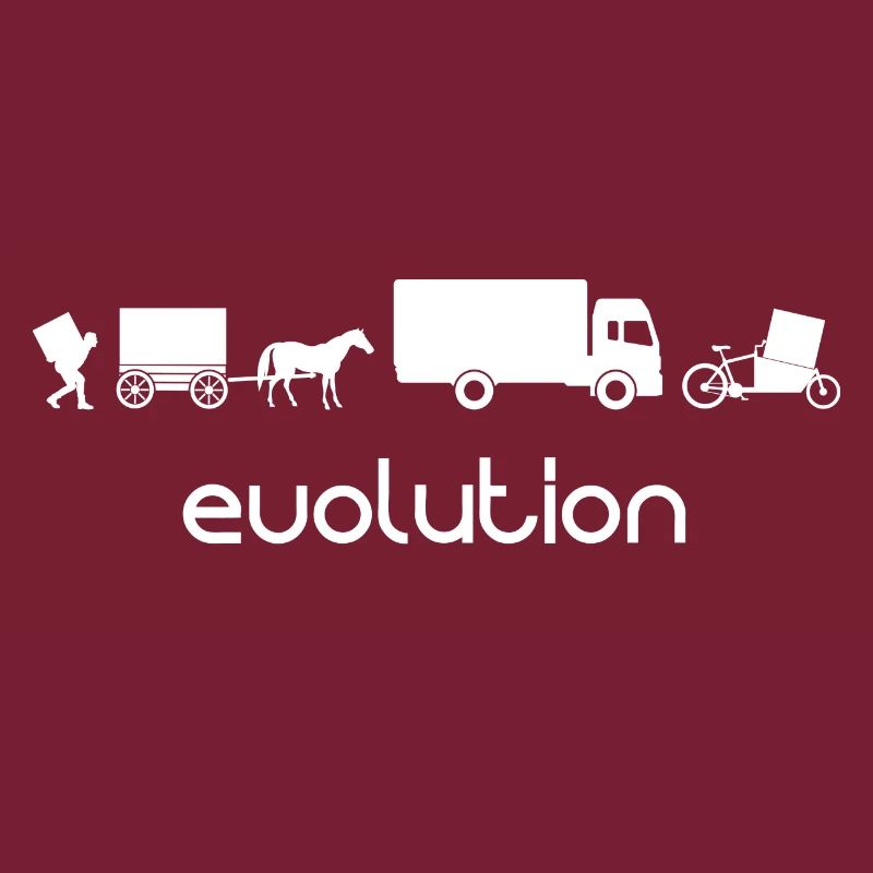 Lastenrad Transport Evolution