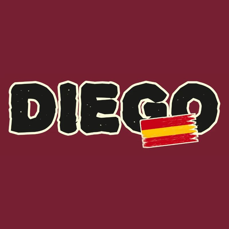 Diego spanische Flagge Spanien