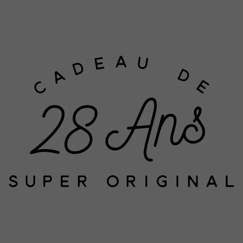 Cadeau 28 ans
