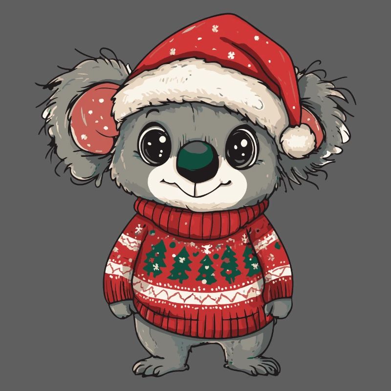 Koala Weihnachten Comic