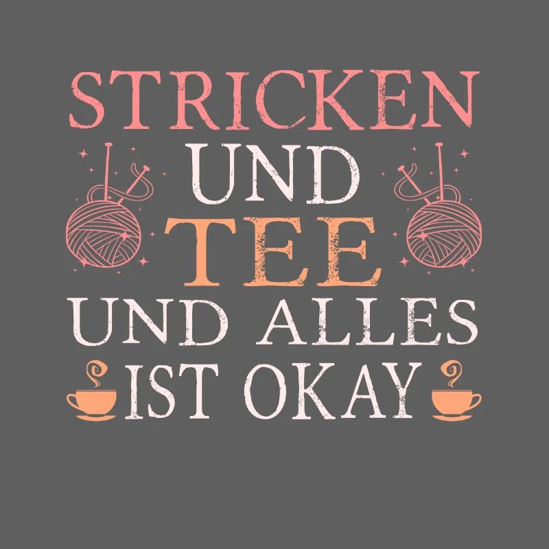 Stricken und Tee