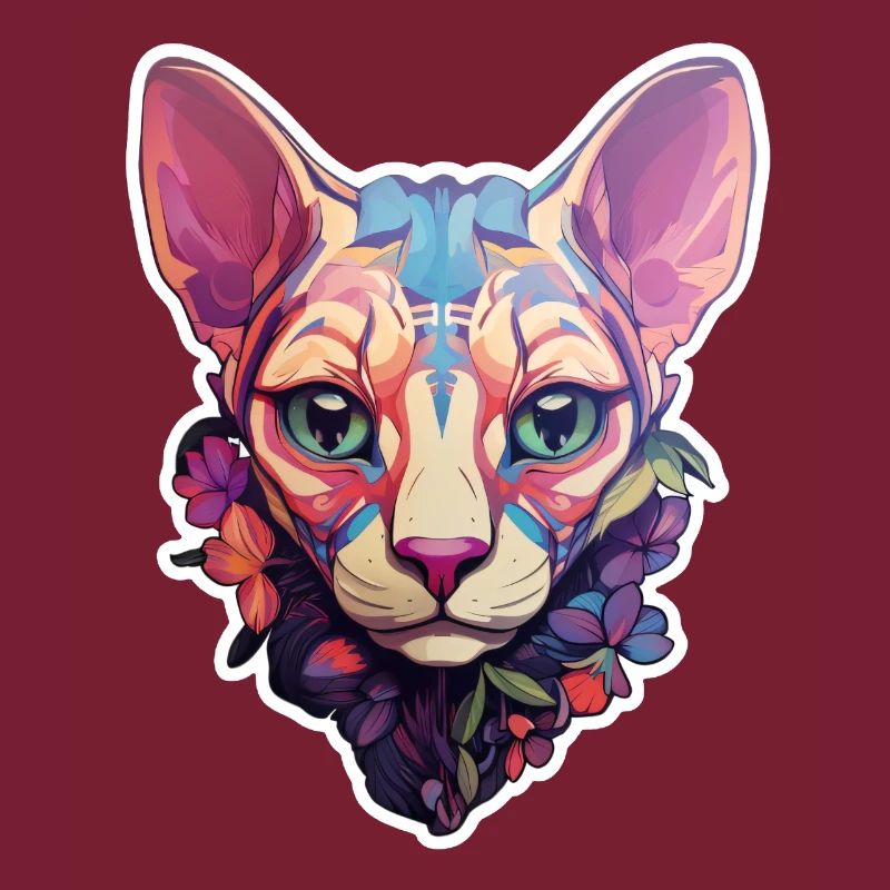 Sphynx Cat Head
