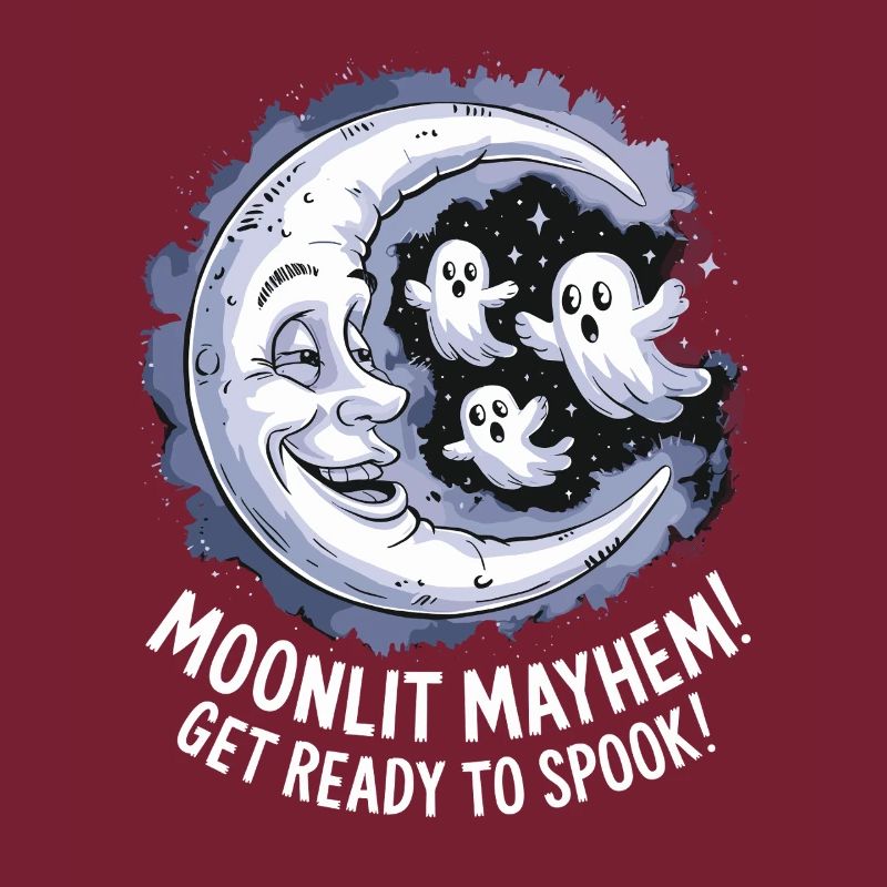 Moonlight Chaos Ghosts Ready for Haunting