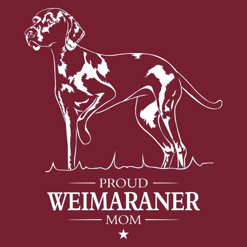 Weimaraner Mom Hunde Hund Jagdhunde Wilsigns