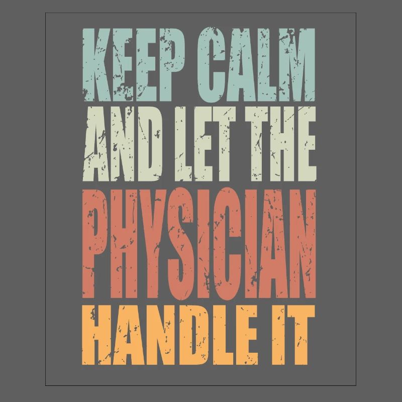 Keep Calm Physiker Spruch Physiker Geschenk