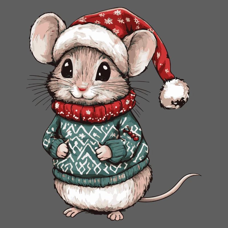 Mouse Christmas Comic