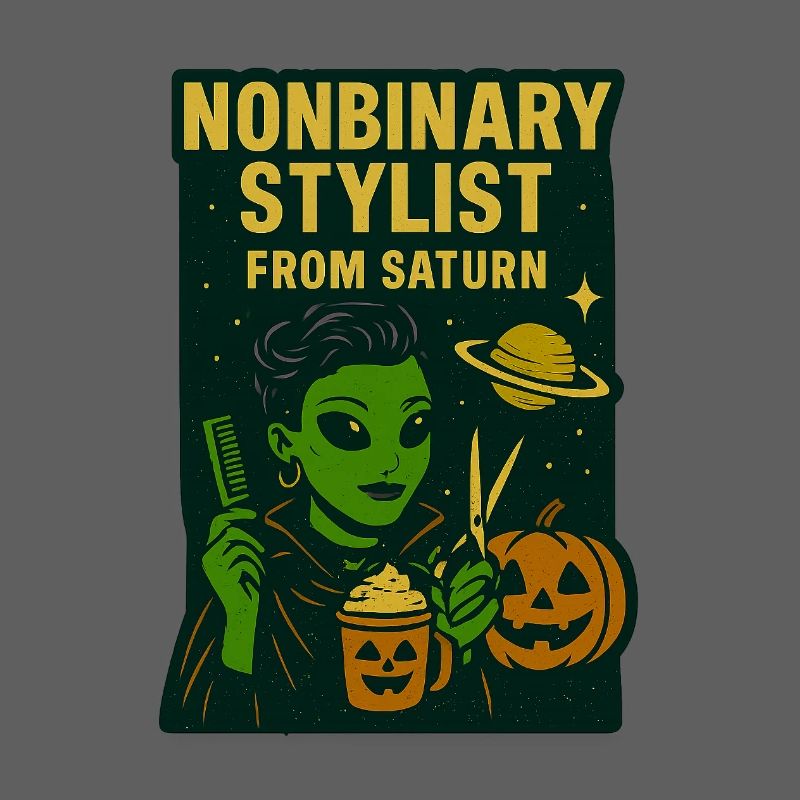 Nonbinary Stylist from Saturn Halloween