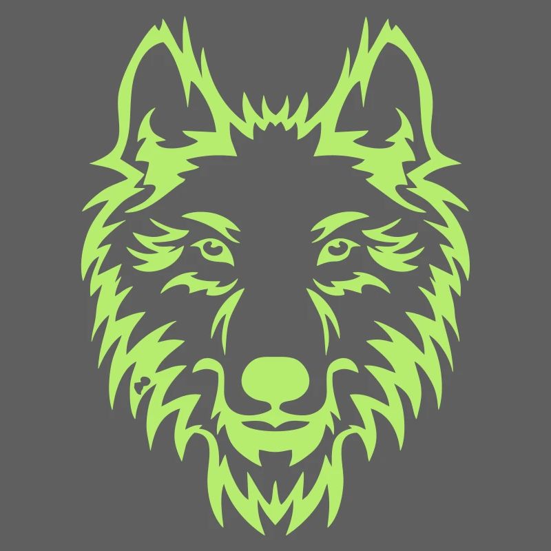 Wolf head