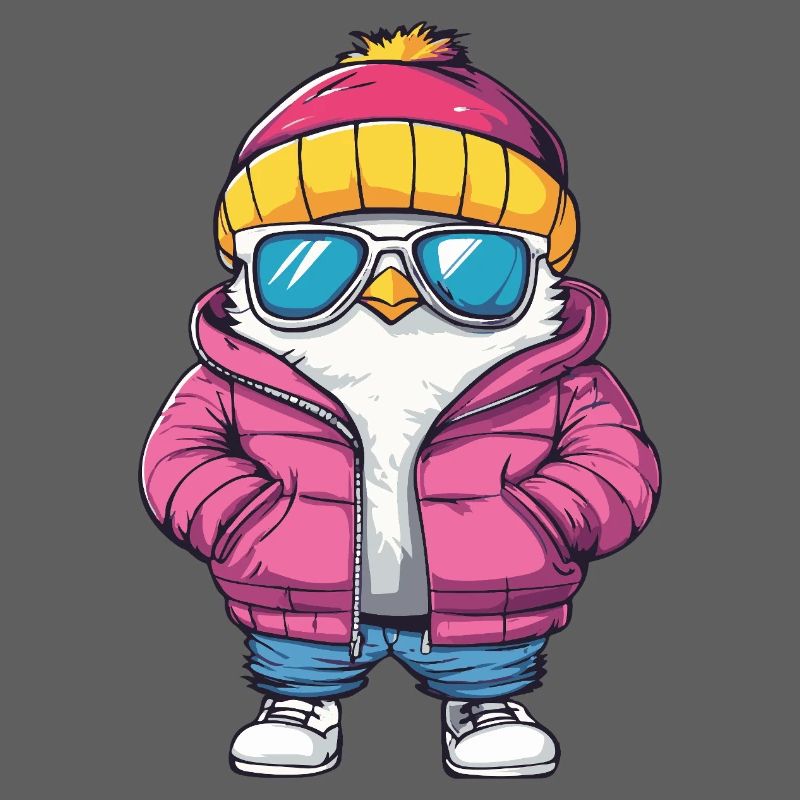 Taube Vogel Cool Comic