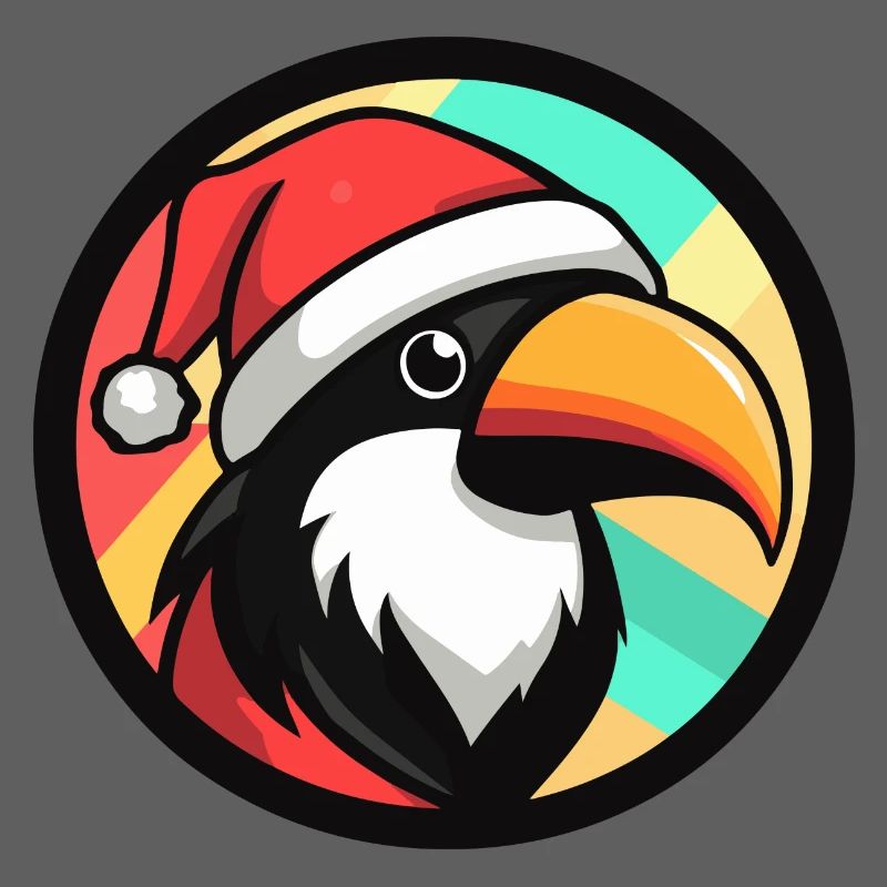 Toucan oiseau Noël Noël