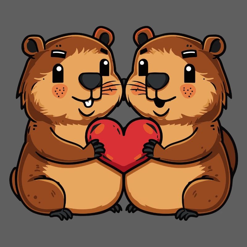 Biber Liebe Herz