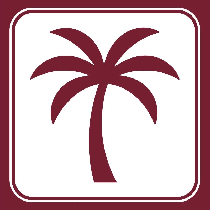 Palm Tree Icon Summer