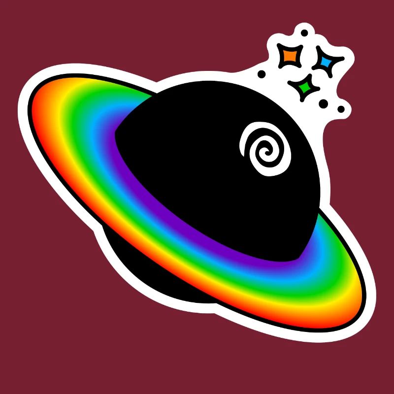 Regenbogen Planet : Sticky Queer Pride