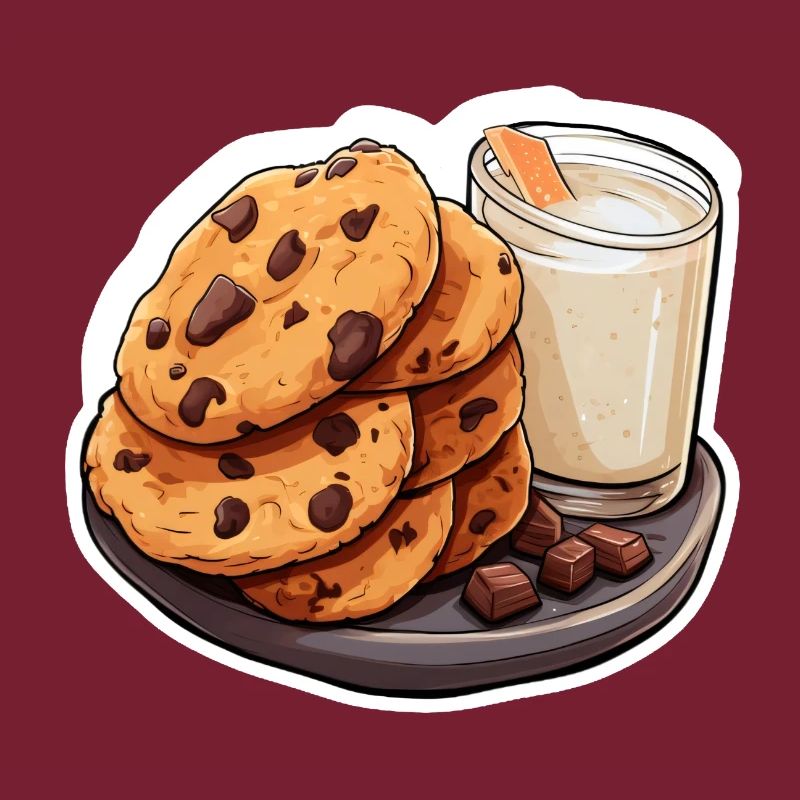 Biscuits aux pépites de chocolat et lait