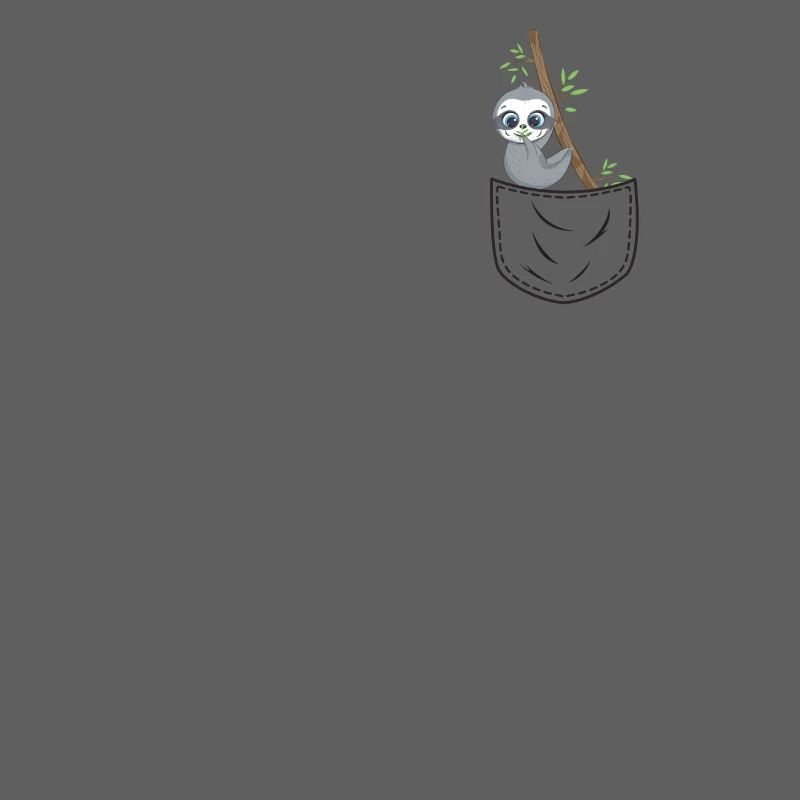 Brusttasche Bambus Süßer Panda Eukalyptus Tasche
