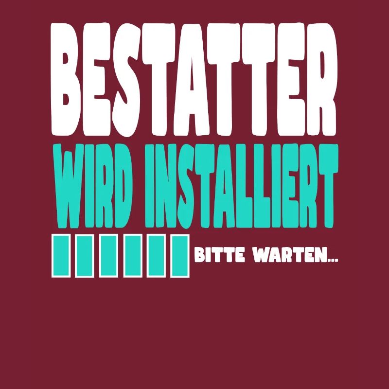Bestatter wird installiert