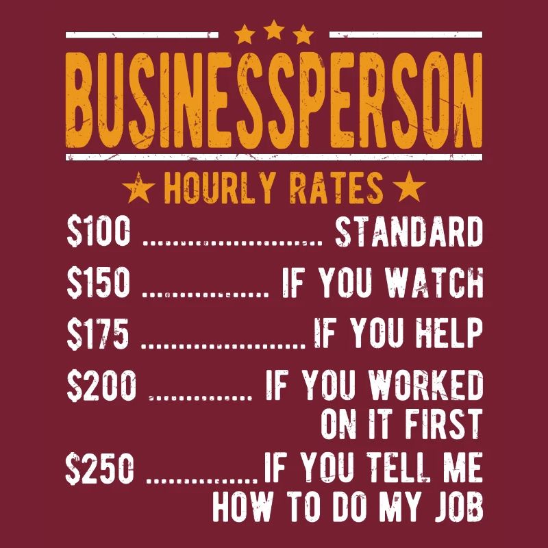 Selbstständiger Stundenlohn