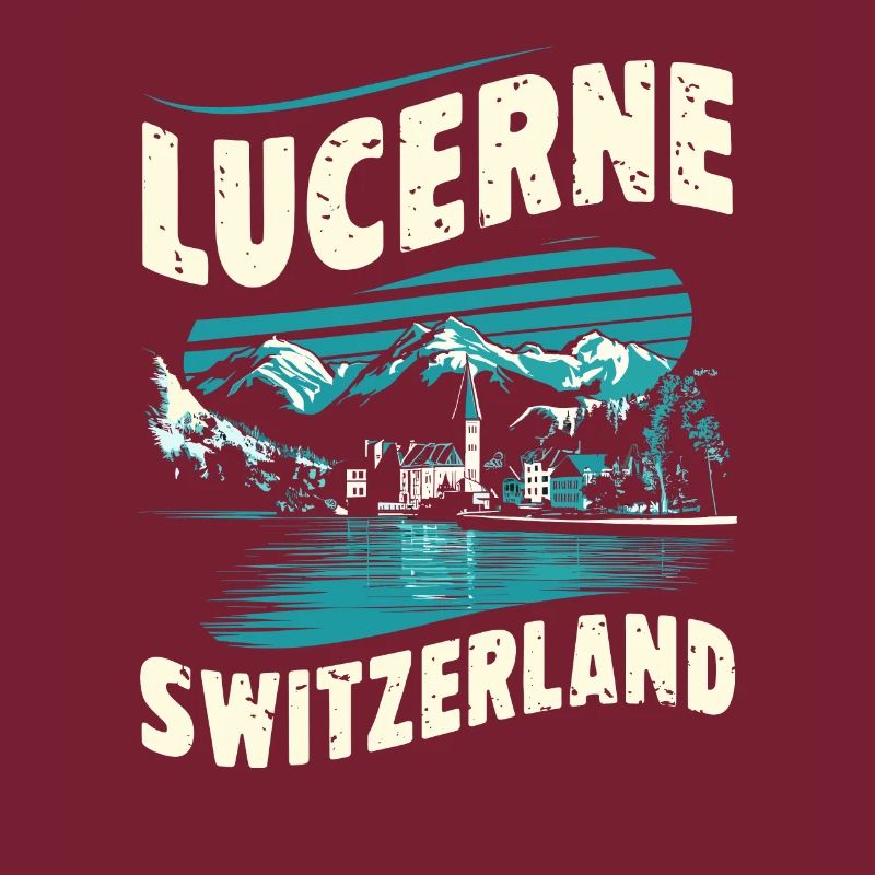 Lucerne Souvenir Schweiz Landschaft