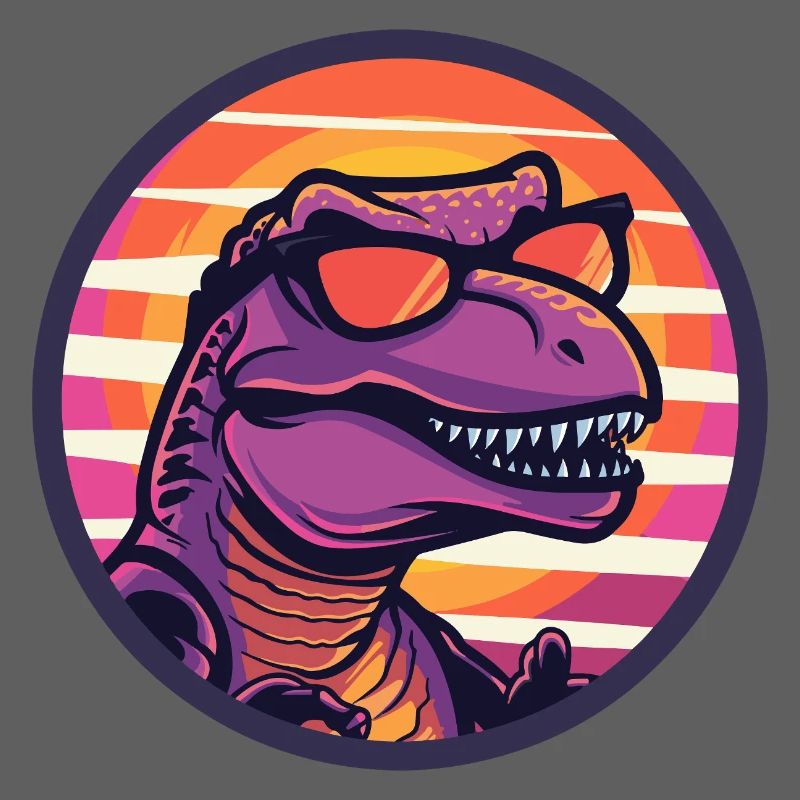 Dinosaurier T-Rex Cool Sommer