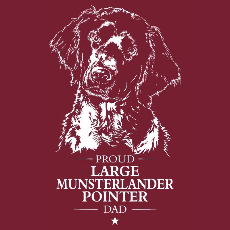 Large Munsterlander Pointer Dad Hunde Wilsigns