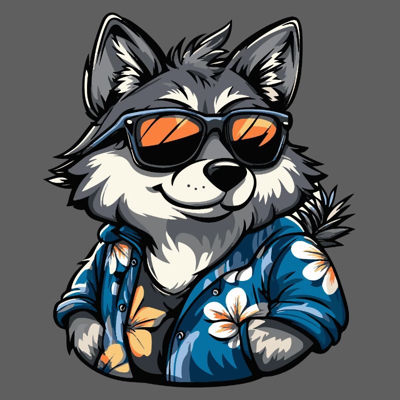 Wolf Comic Vacation