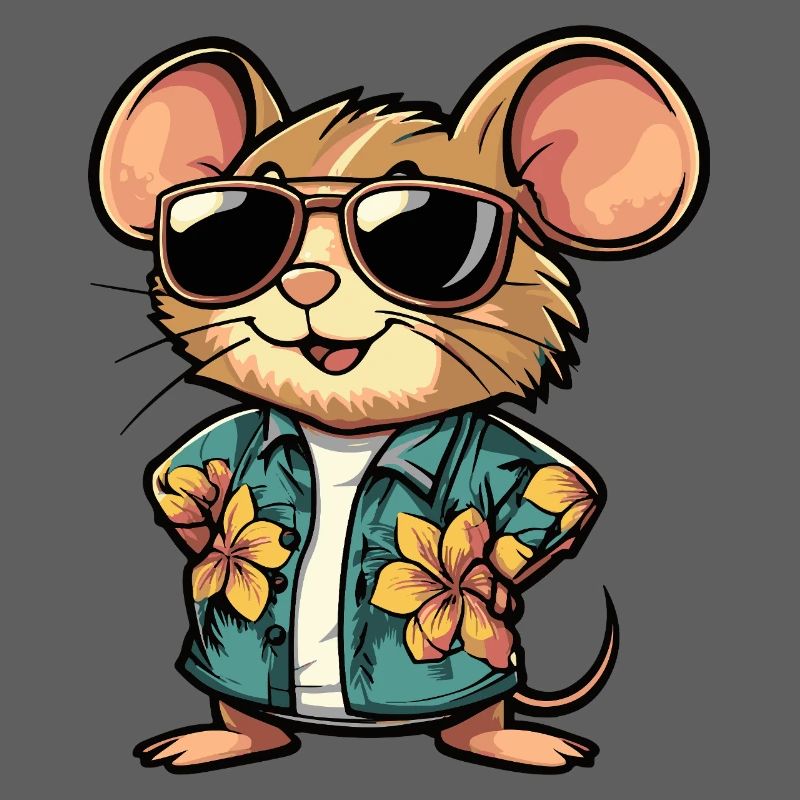 Maus Comic Urlaub