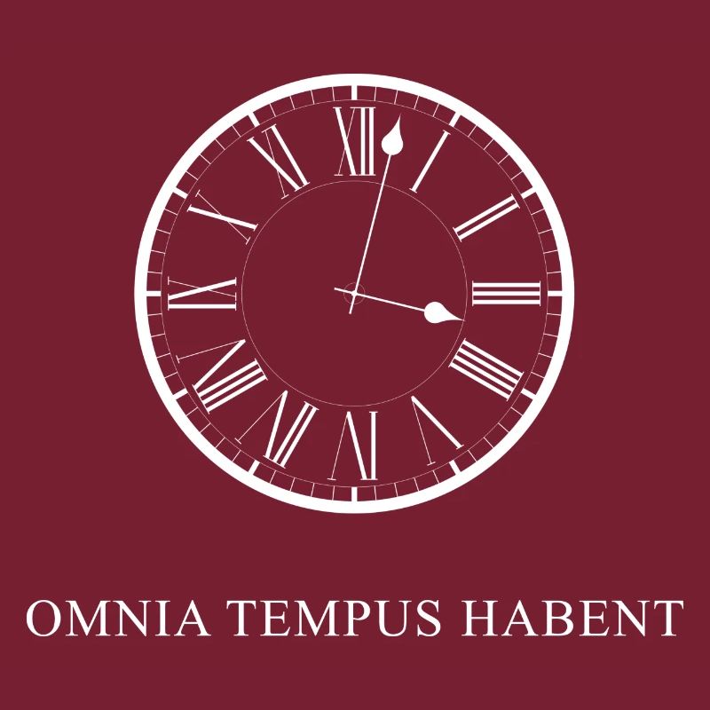 tout a son temps latin blanc