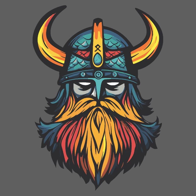 Wikinger Krieger Helm