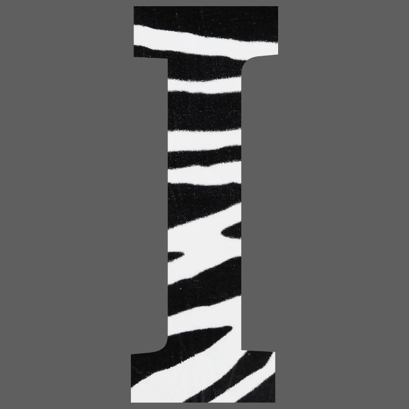 Buchstabe i Zebra