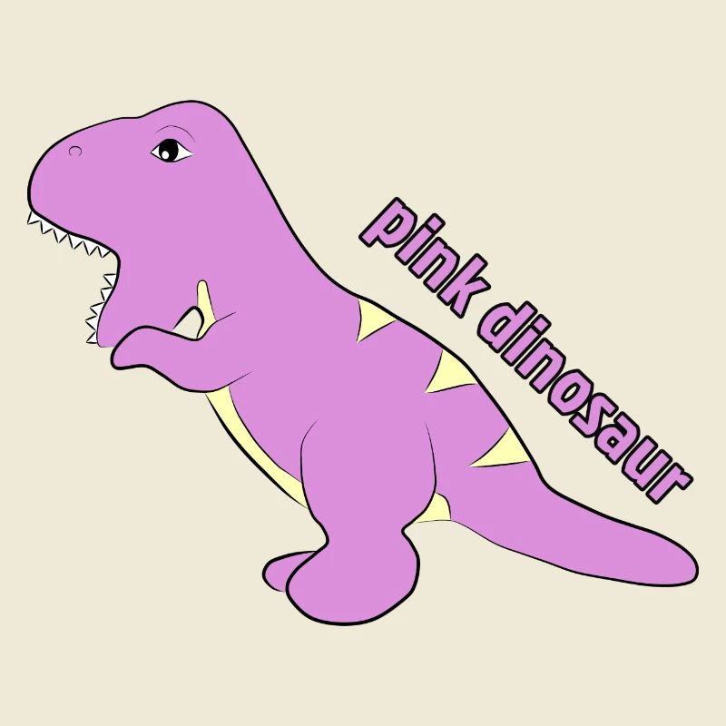 Pinker Dinosaurier