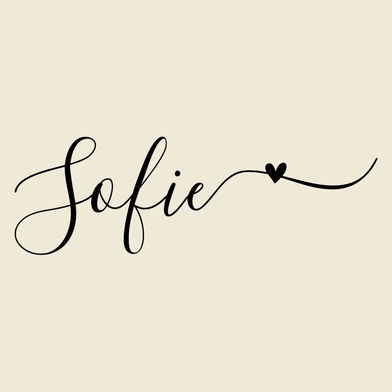 Sofie Name First Name Decorative