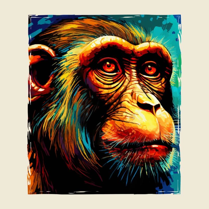 Portrait de singe