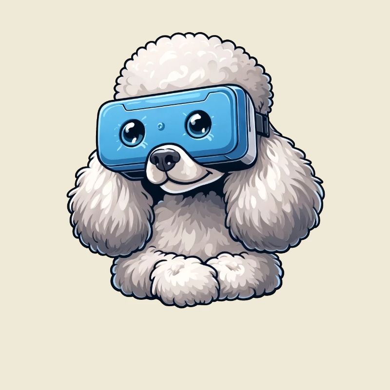 Poodle VR Gamers: Virtual Worlds Explorers
