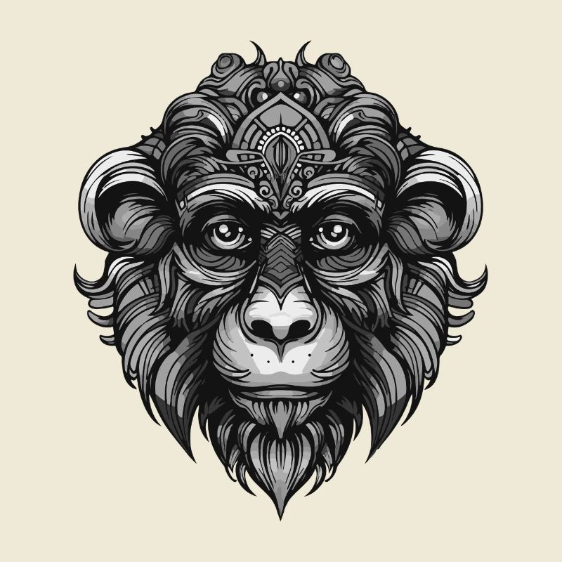 Affe Portrait