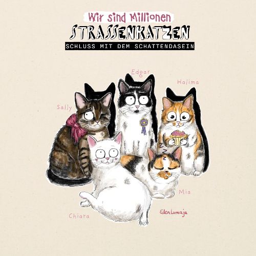 Millionen Straßenkatzen - Stanley/Stella Bio-Stoffbeutel