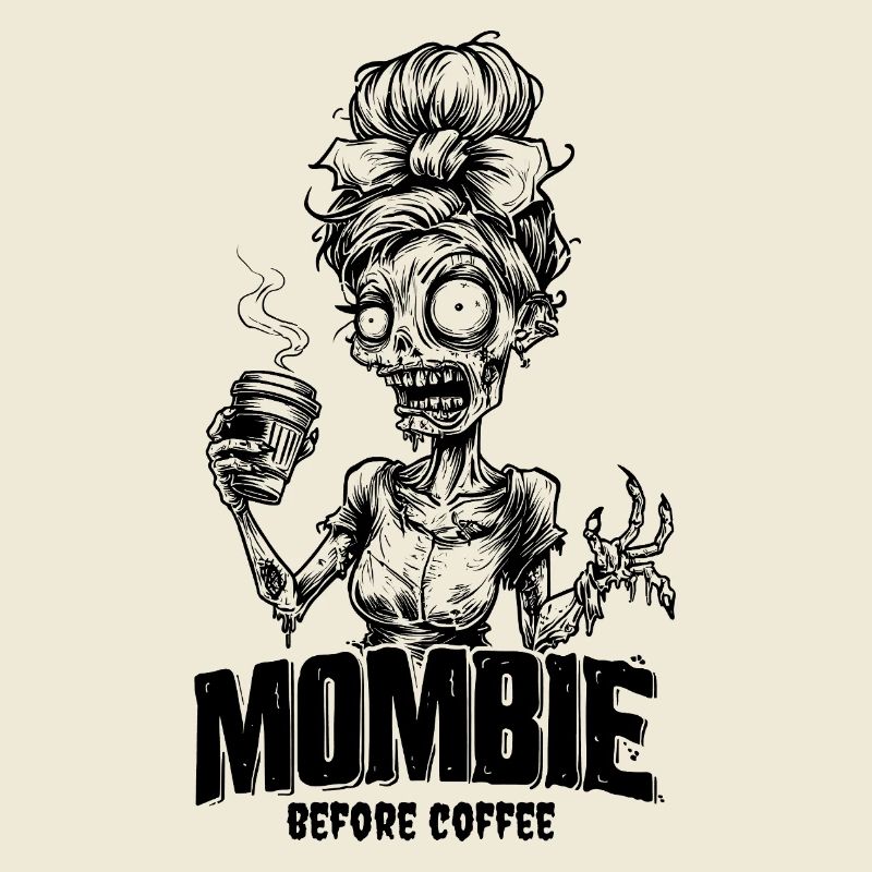 MOMBIE before coffee