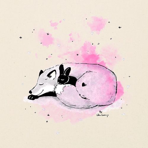 sleeping - Stanley/Stella Bio-Stoffbeutel