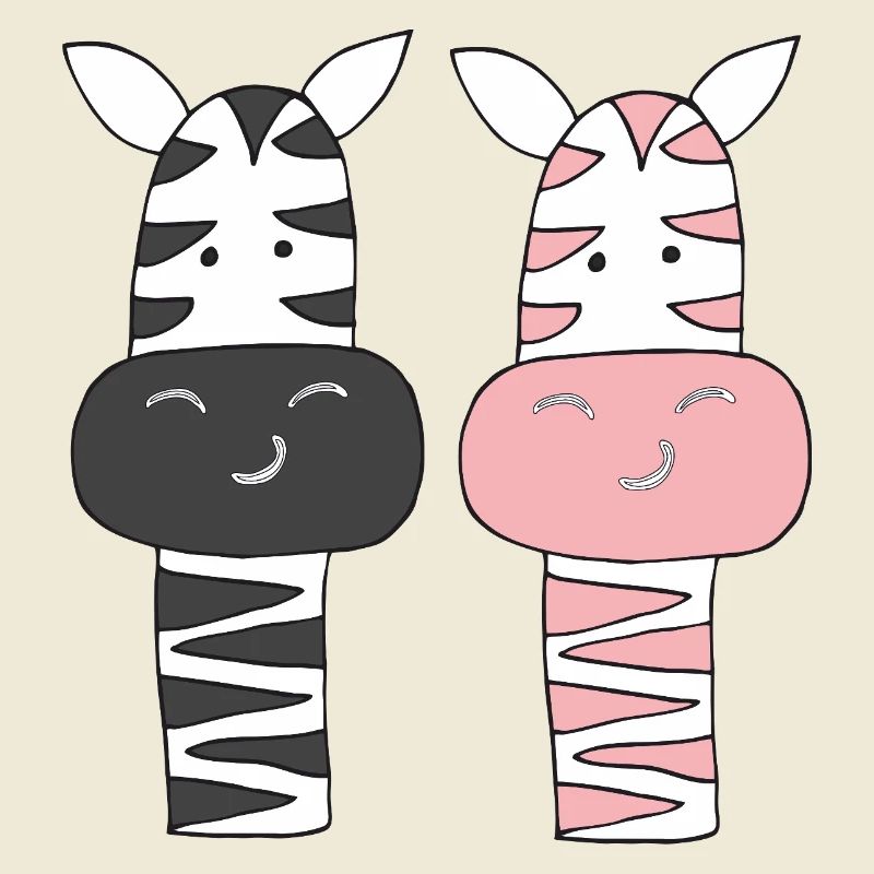 zebra mr und mrs