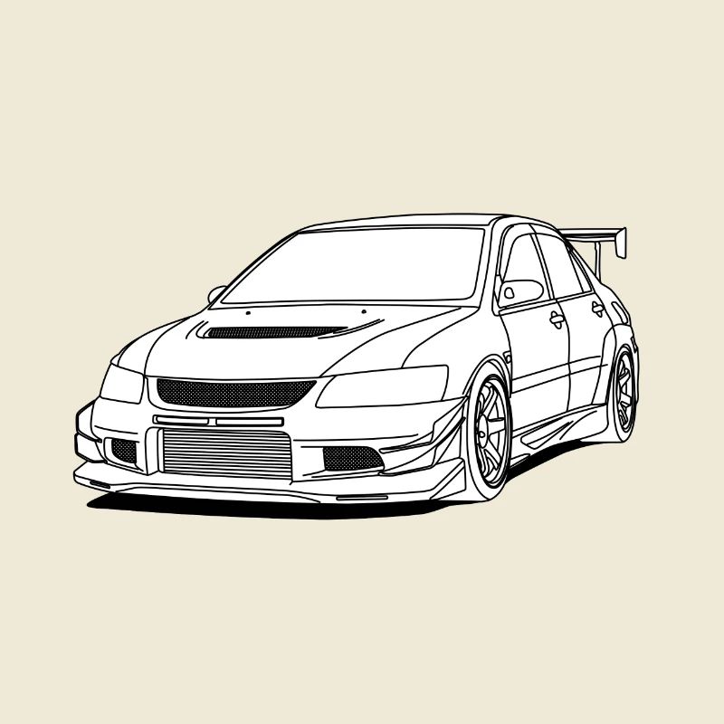 Lancer white
