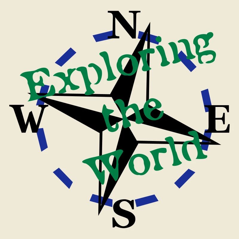 Compass - Explorer le monde - Vector 3 Couleur
