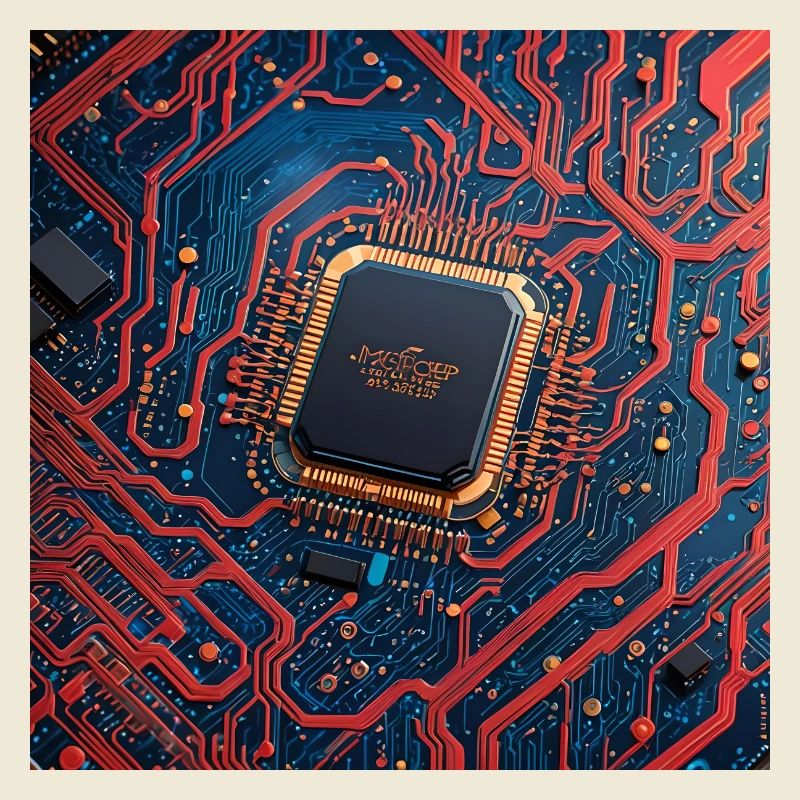 Microchip Red