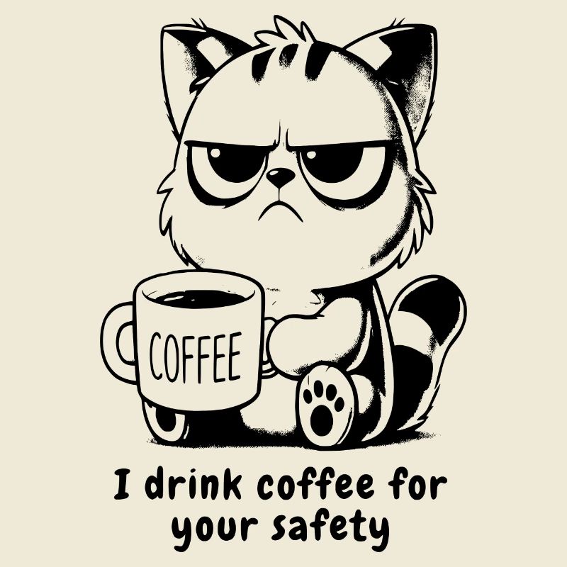 Chat Crumpy avec Caffee
