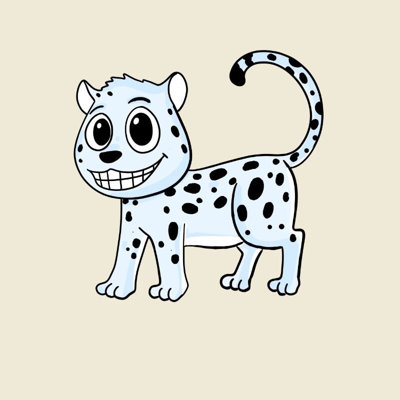 Schneeleopard Leopard