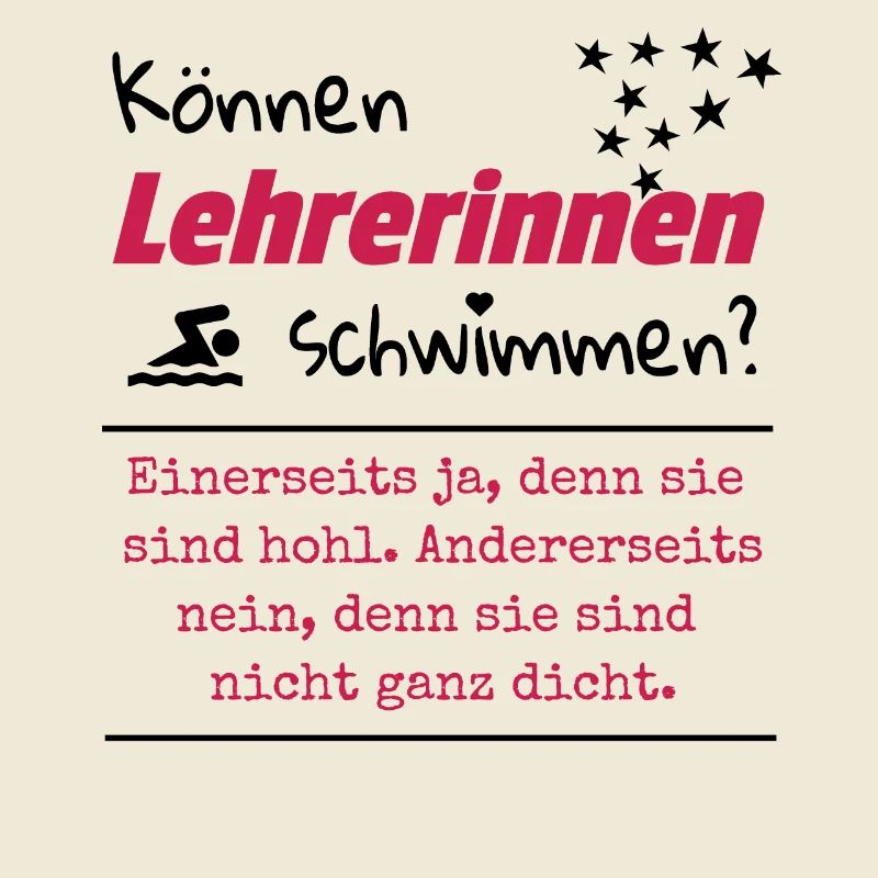Lehrerin Witz Geschenk Idee