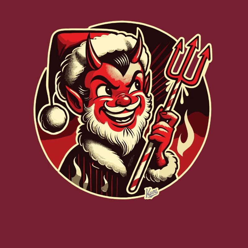 Kleiner Weihnachtsmann Satan Claus