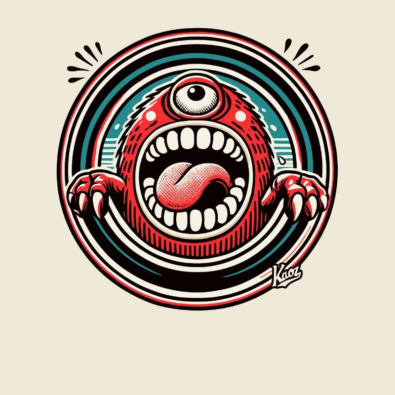 Crazy Funny Monster Cyclops