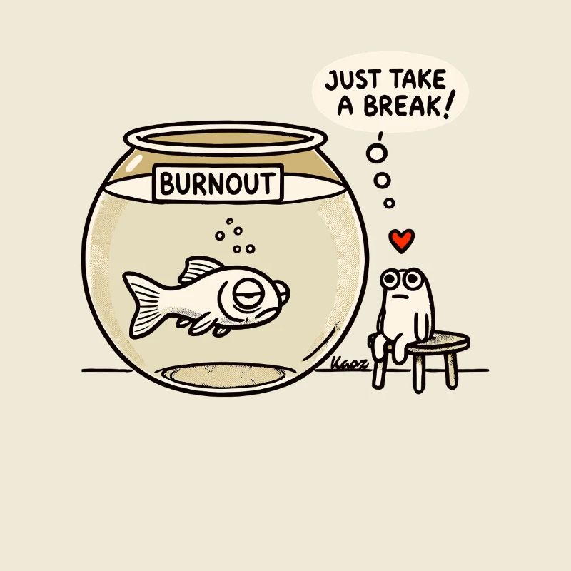 Burnout Fish & Frog Thérapeute